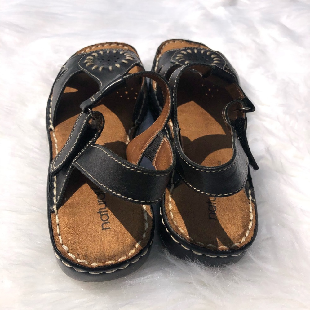 Natural Sole Naturalizer Sandals Boho Shoes - Picture 5 of 6